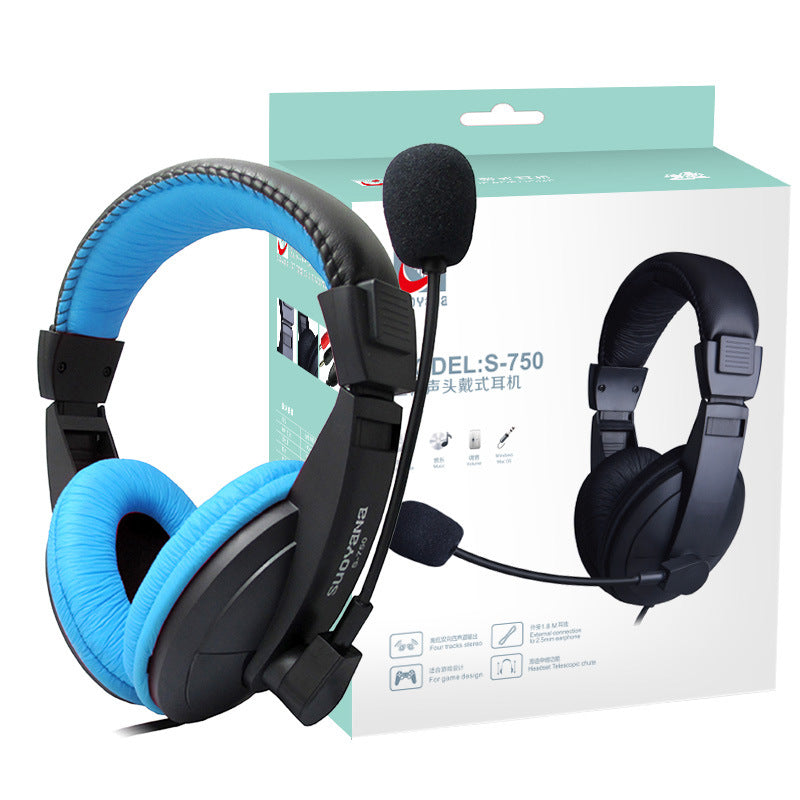 TECHO S-750 Headset with Microphone, Professional Gaming Headset