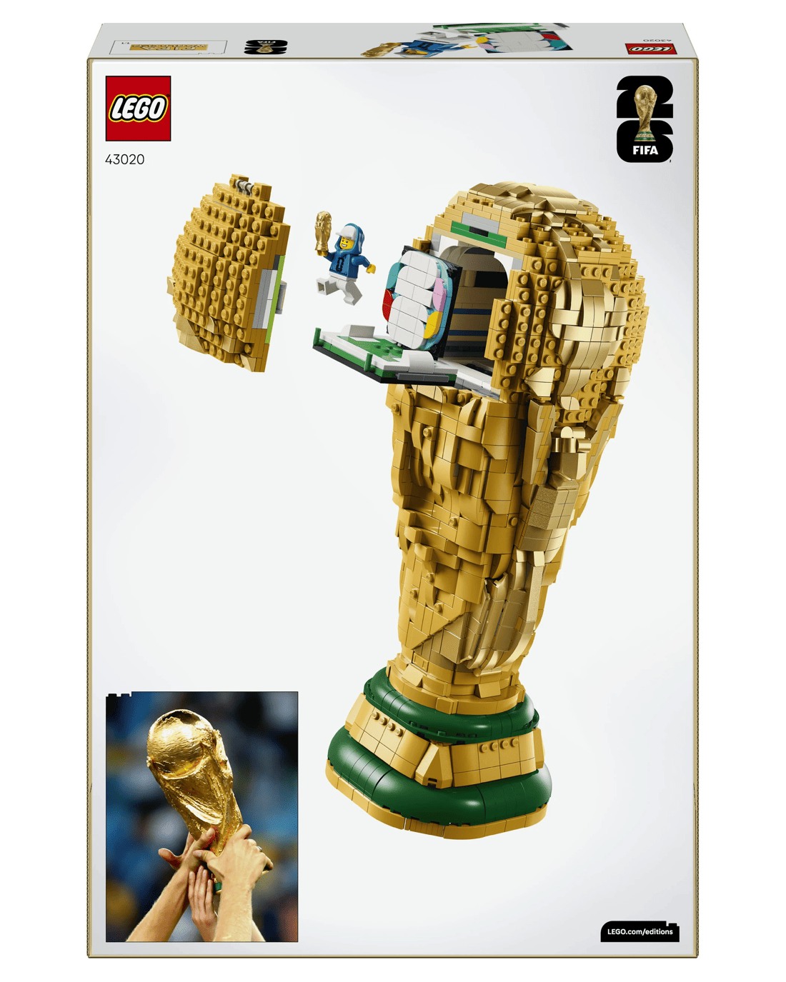 LEGO Editions Football FIFA World Cup Official Trophy 43020