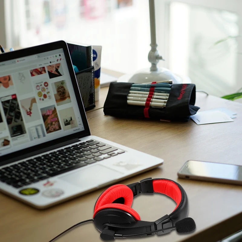 TECHO S-750 Headset with Microphone, Professional Gaming Headset