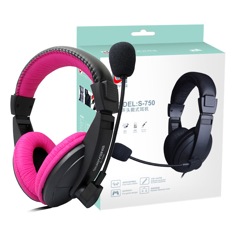 TECHO S-750 Headset with Microphone, Professional Gaming Headset