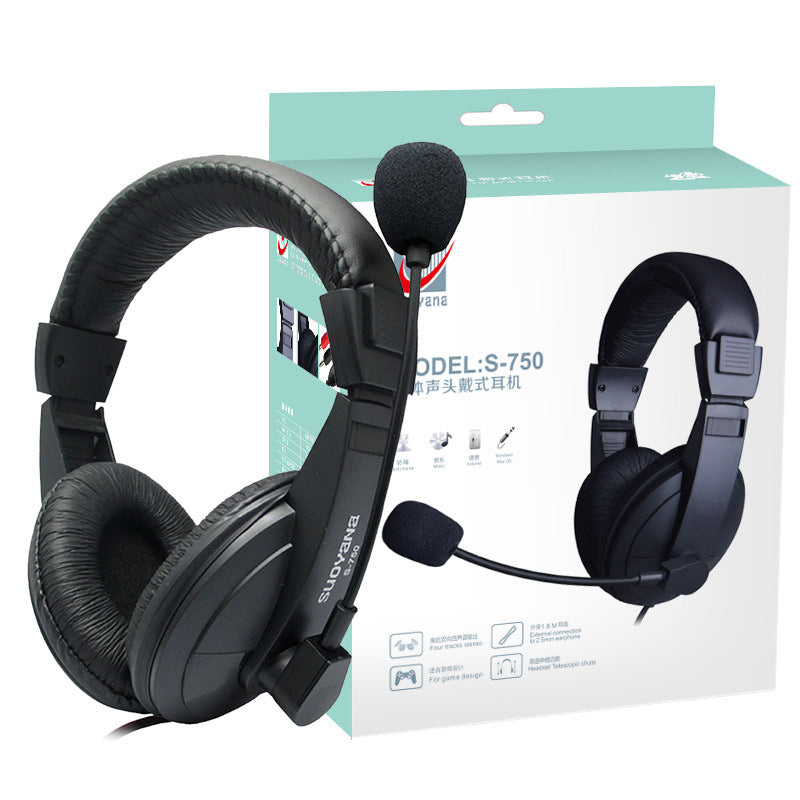 TECHO S-750 Headset with Microphone, Professional Gaming Headset