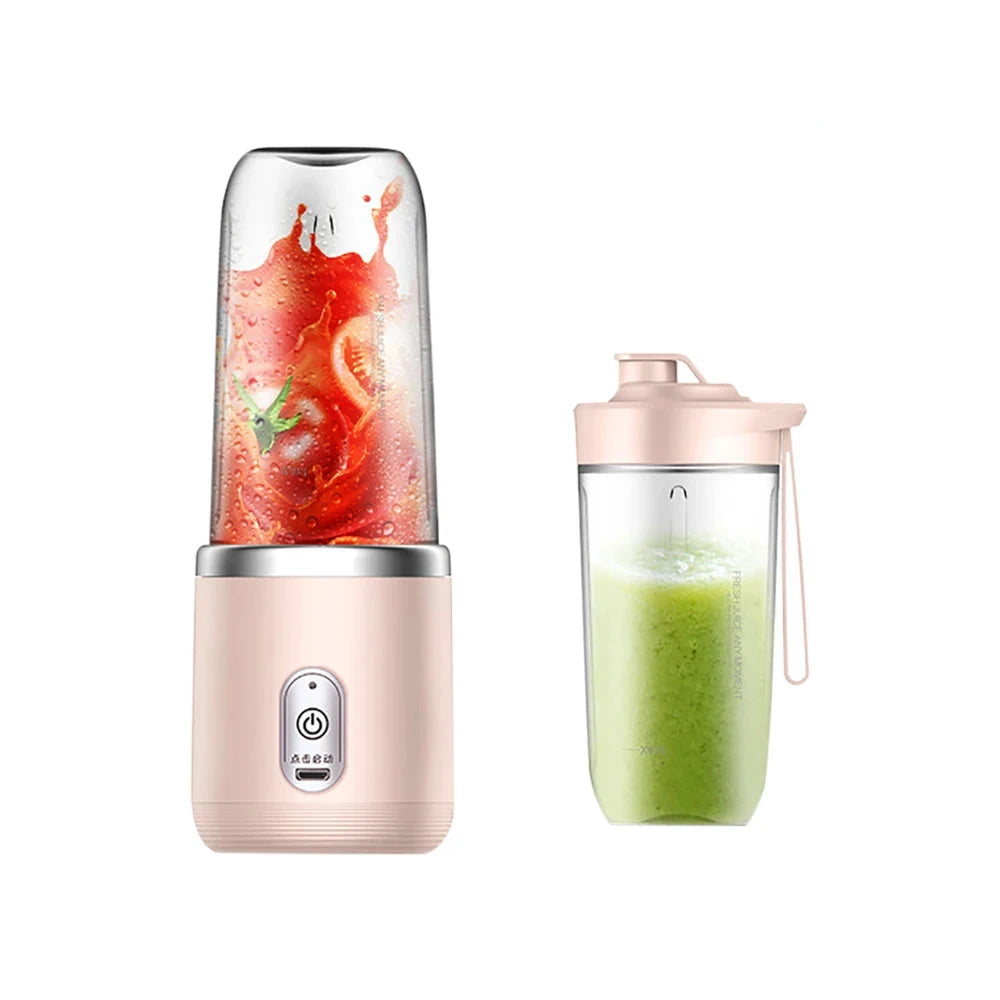 400ml Portable Mini Electric Fruit Juicer USB Charging Lemon Orange Fruit Juice Cup Smoothie Blender Machine kitchen Appliances