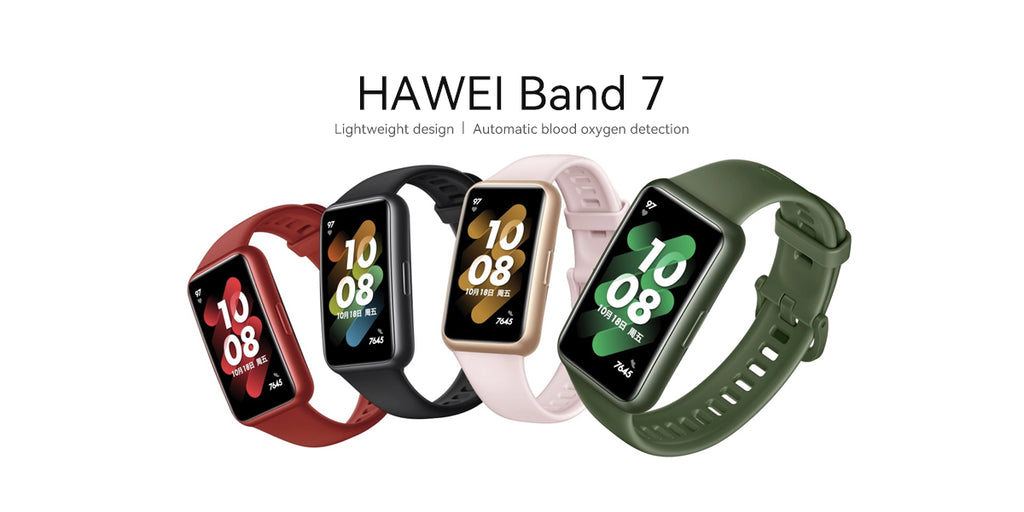 Huawei Band 7 Smart Band, Heart Rate, 14 Days Battery Life, Waterproof