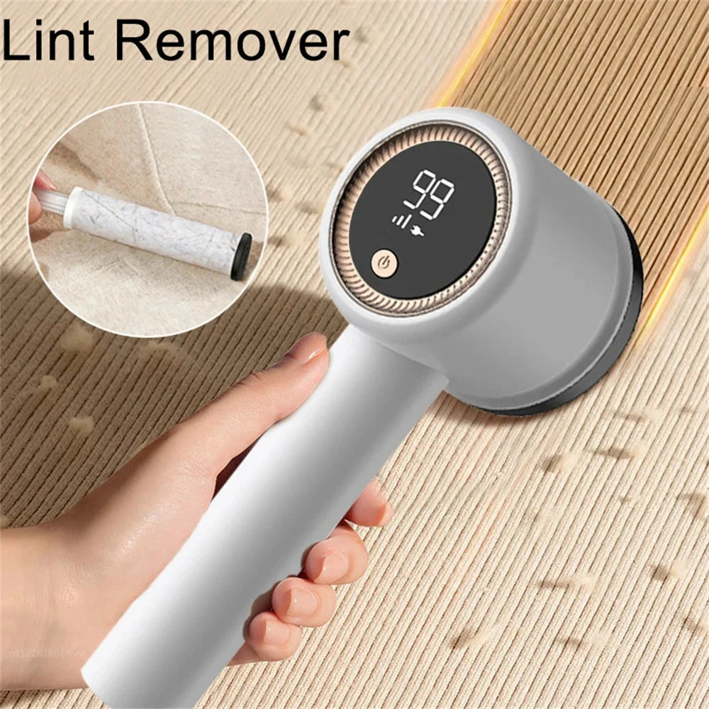 Lint Remover For Clothing Electric Pellet Fluff Sweater Fabric Shaver Fuzz Trimmers USB Rechargeable Home Supplies