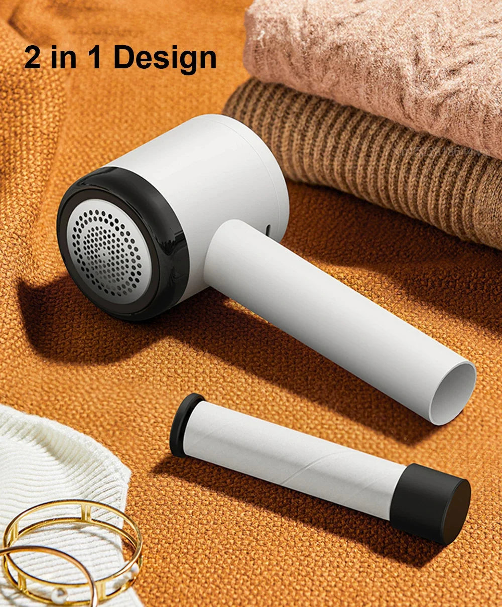 Lint Remover For Clothing Electric Pellet Fluff Sweater Fabric Shaver Fuzz Trimmers USB Rechargeable Home Supplies