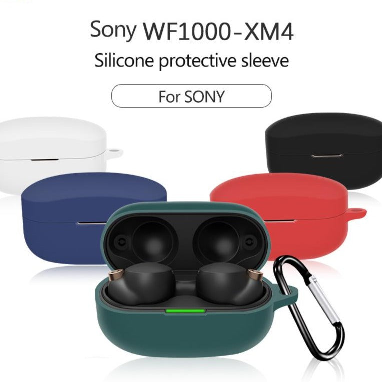 SONY WF-1000XM4 - Silicone Protective Case Protector Charging Box Cover