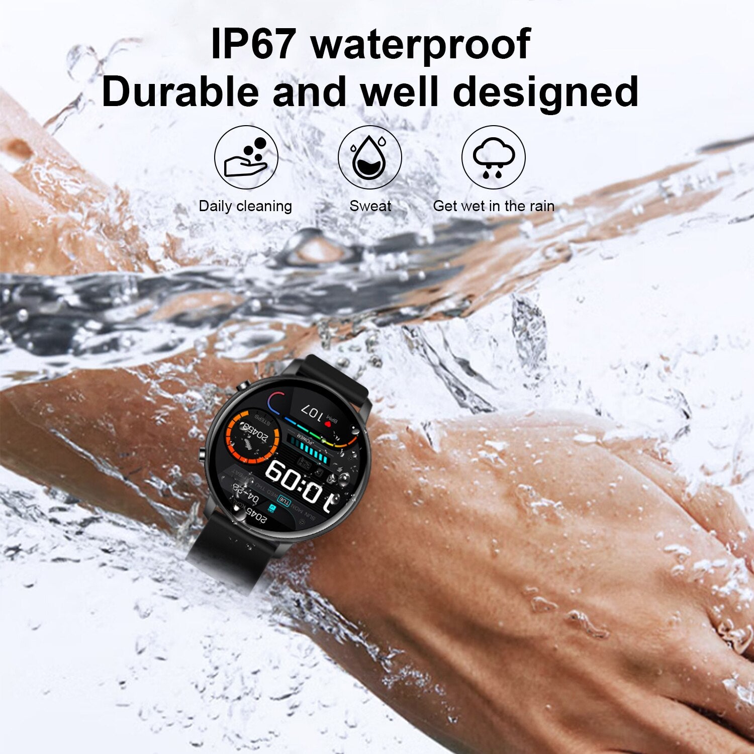 Smart Watch G28 Multifunctional Bluetooth Call Fitness Tracker Sport Fashion Bracelet