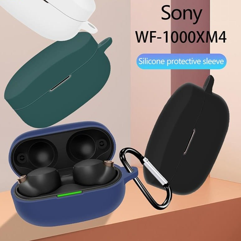 SONY WF-1000XM4 - Silicone Protective Case Protector Charging Box Cover