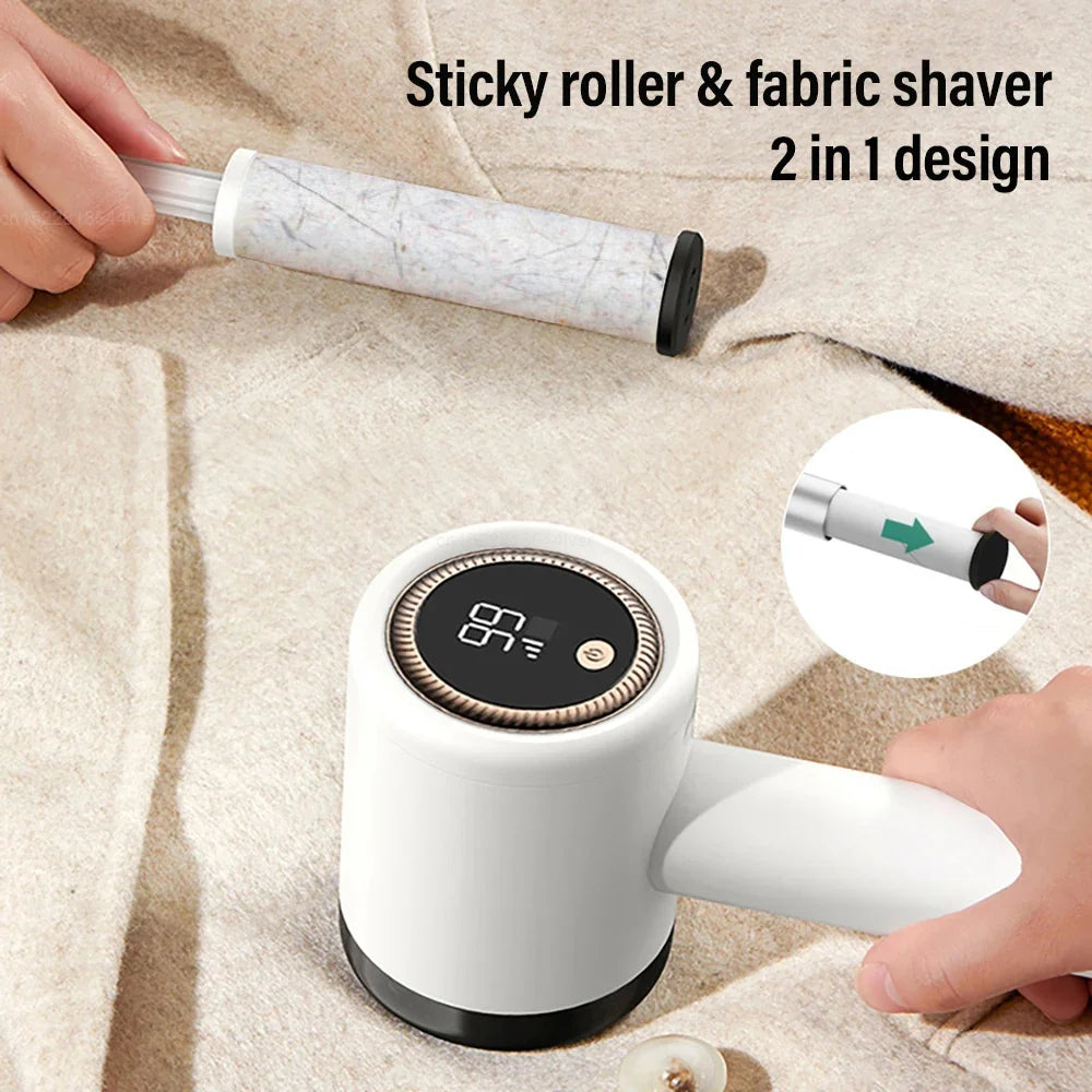 Lint Remover For Clothing Electric Pellet Fluff Sweater Fabric Shaver Fuzz Trimmers USB Rechargeable Home Supplies