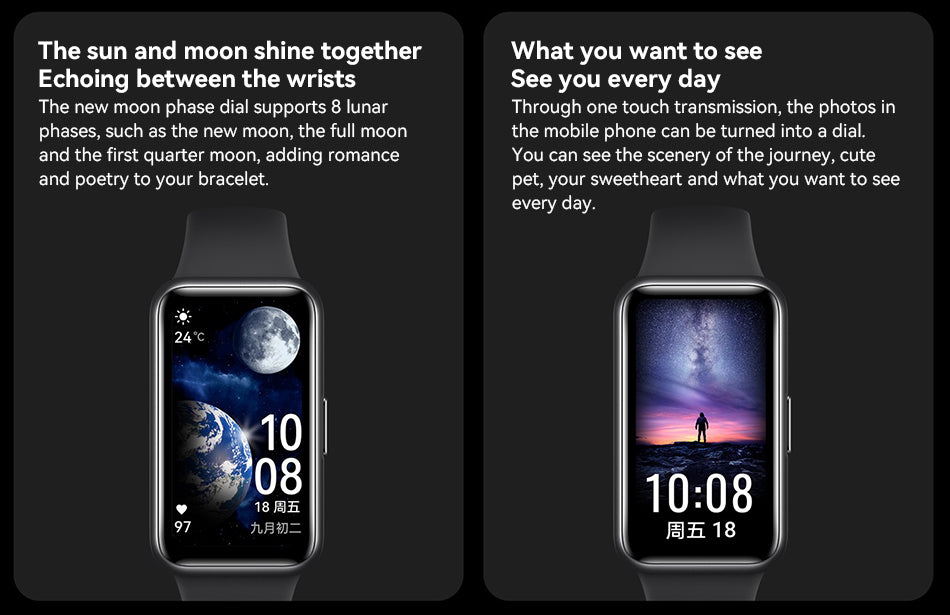 Huawei Band 7 Smart Band, Heart Rate, 14 Days Battery Life, Waterproof