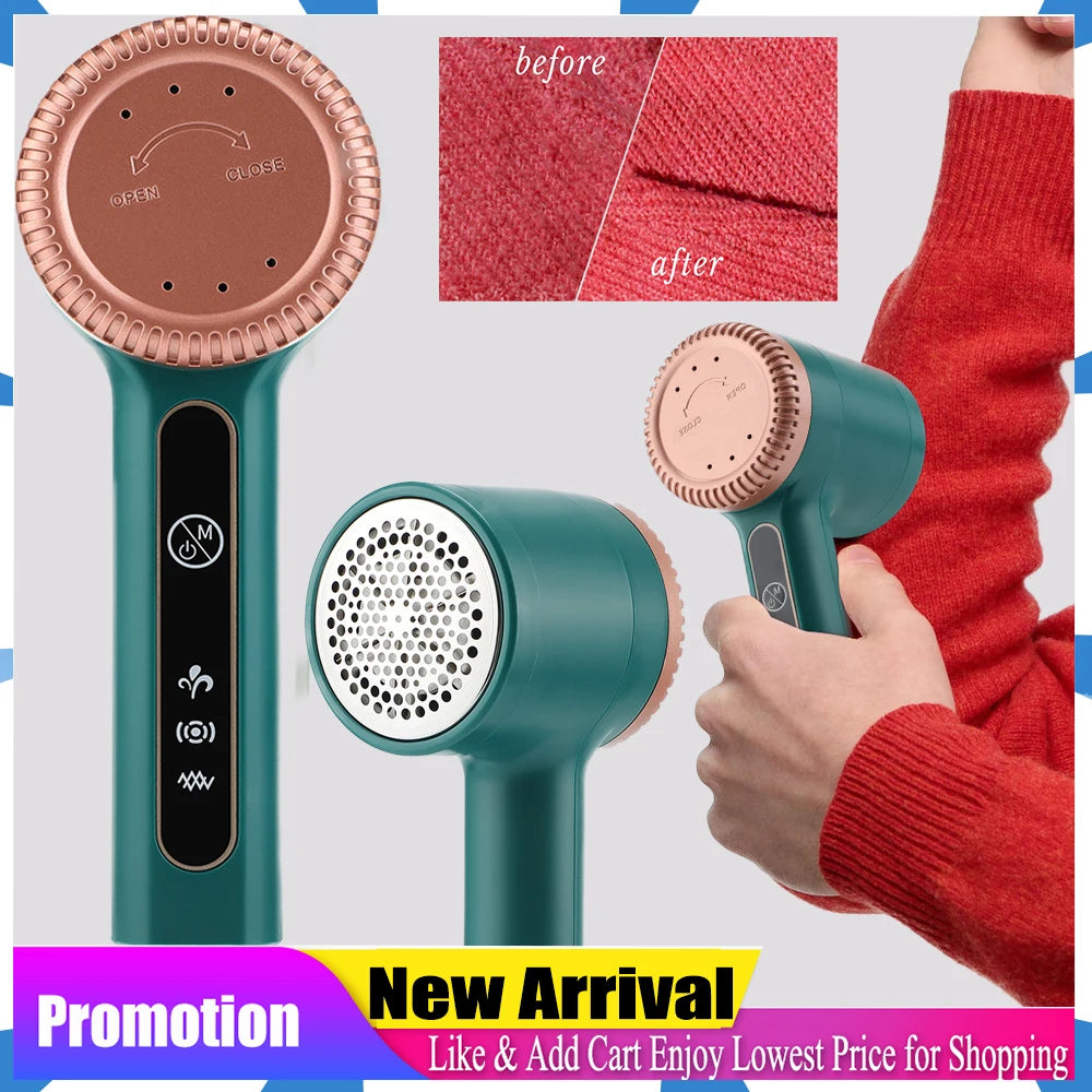 Household Hair Ball Trimmer Portable Electric Lint Remover Hairball Clothes Fizz Fluffs Removal USB Charging