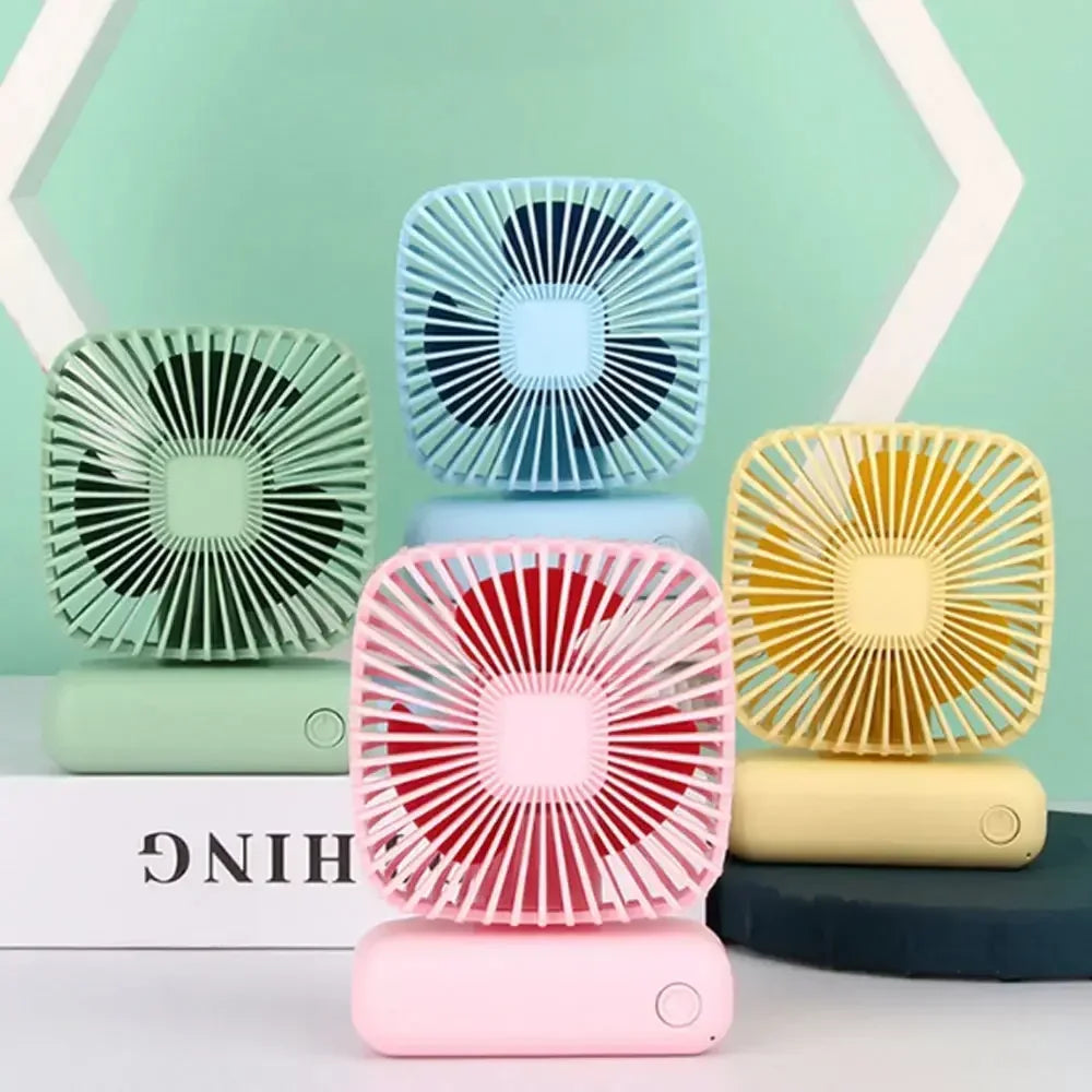 Multi-functional Portable USB Charging Fan, Home, Office, Car, Outdoor All-round Cooling Must