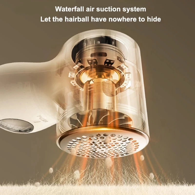 Lint Remover Electric Hairball Trimmer Smart LED Digital Display Fabric USB Charging Portable Professional Fast Household
