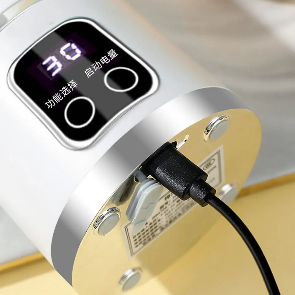 Portable Electric Juicer USB Wireless Charging Mini Juicer Bottle 450ml Cup Fruit Mixer Electric Handheld Blender