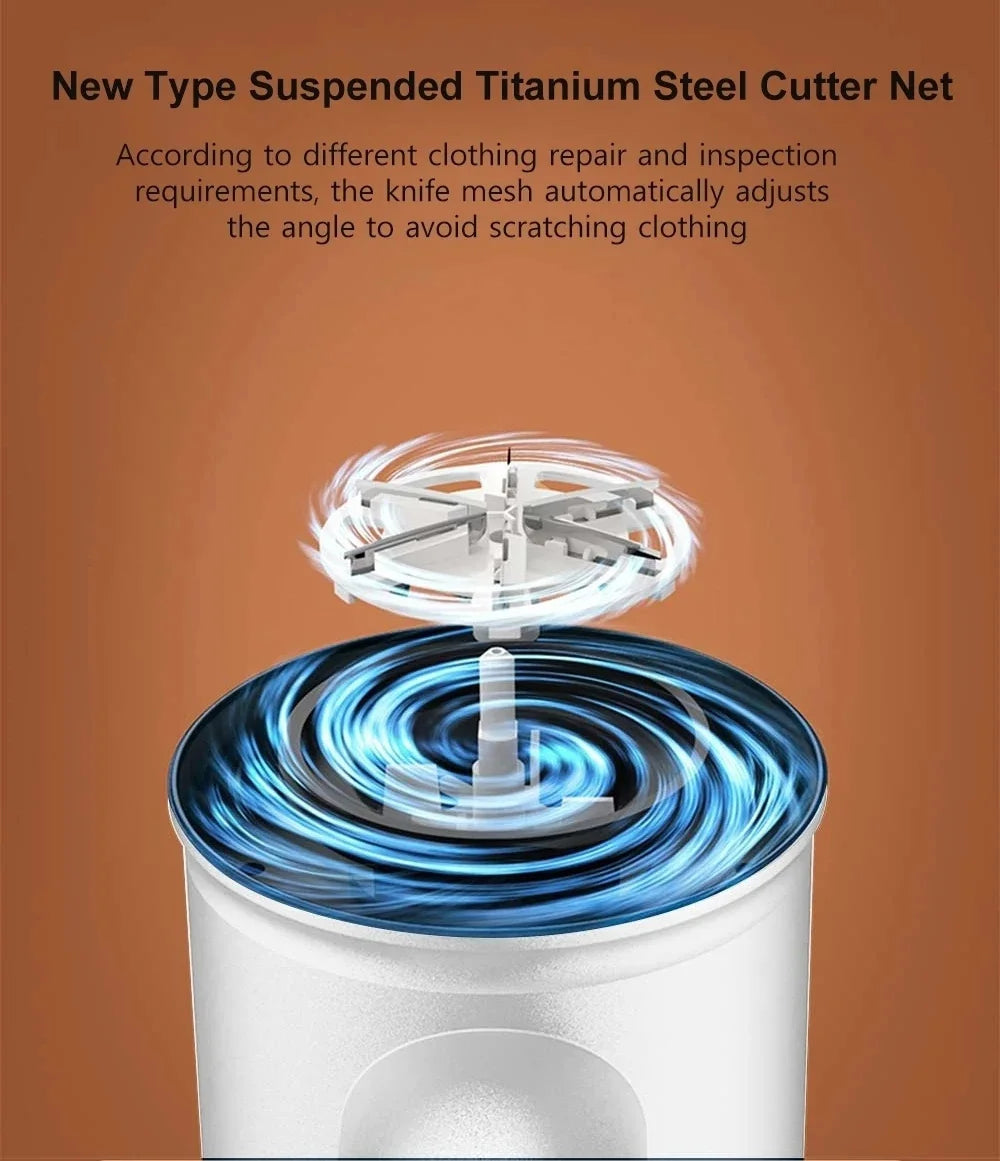 Lint Remover For Clothing Electric Pellet Fluff Sweater Fabric Shaver Fuzz Trimmers USB Rechargeable Home Supplies