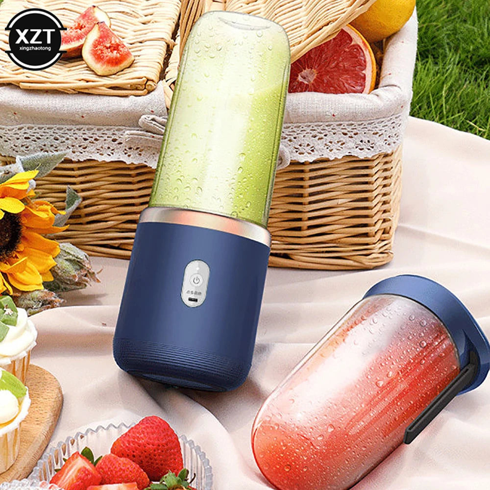 400ml Portable Mini Electric Fruit Juicer USB Charging Lemon Orange Fruit Juice Cup Smoothie Blender Machine kitchen Appliances