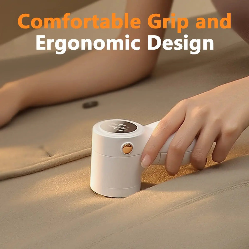 Lint Remover for Clothes with 2 Replaceable Blades Rechargeable Fabric Shaver 3-Speeds Electric Lint Shaver for Sweater