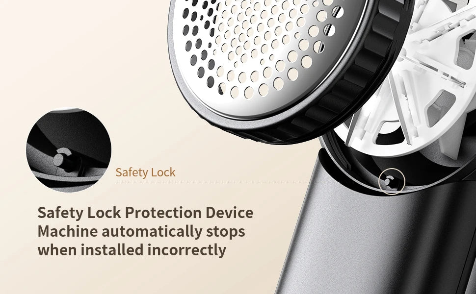 Rechargeable Fabric Shaver Electric Lint Remover with Digital Display Sweater Shaver Lint Shaver for Clothing Blanket