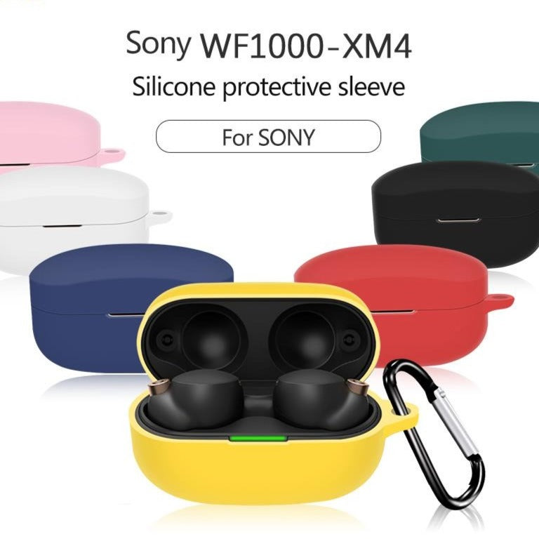 SONY WF-1000XM4 - Silicone Protective Case Protector Charging Box Cover