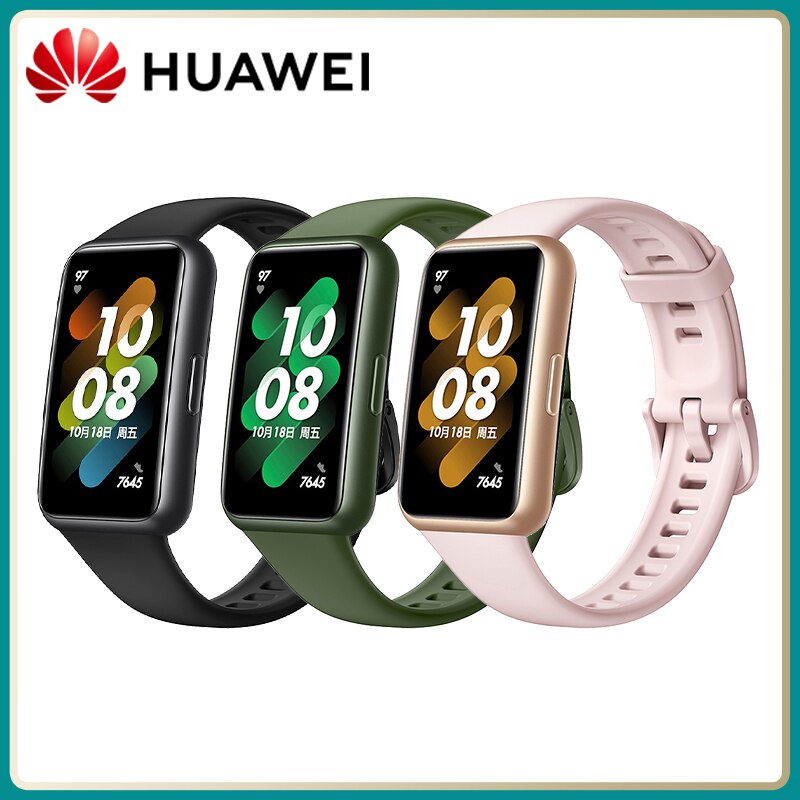 Huawei Band 7 Smart Band, Heart Rate, 14 Days Battery Life, Waterproof