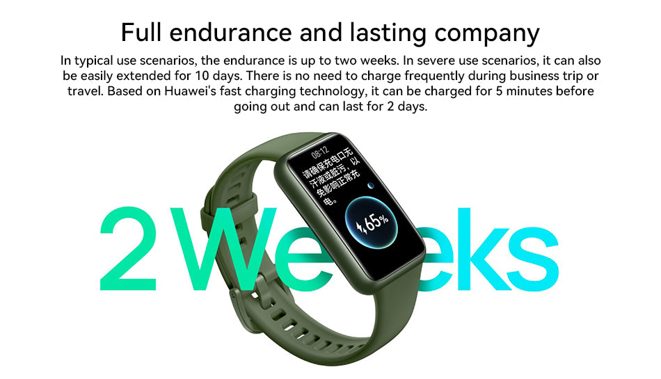 Huawei Band 7 Smart Band, Heart Rate, 14 Days Battery Life, Waterproof