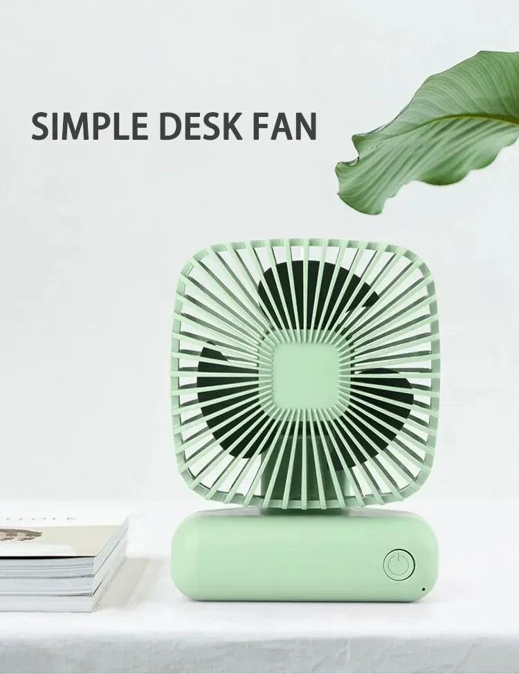 Multi-functional Portable USB Charging Fan, Home, Office, Car, Outdoor All-round Cooling Must