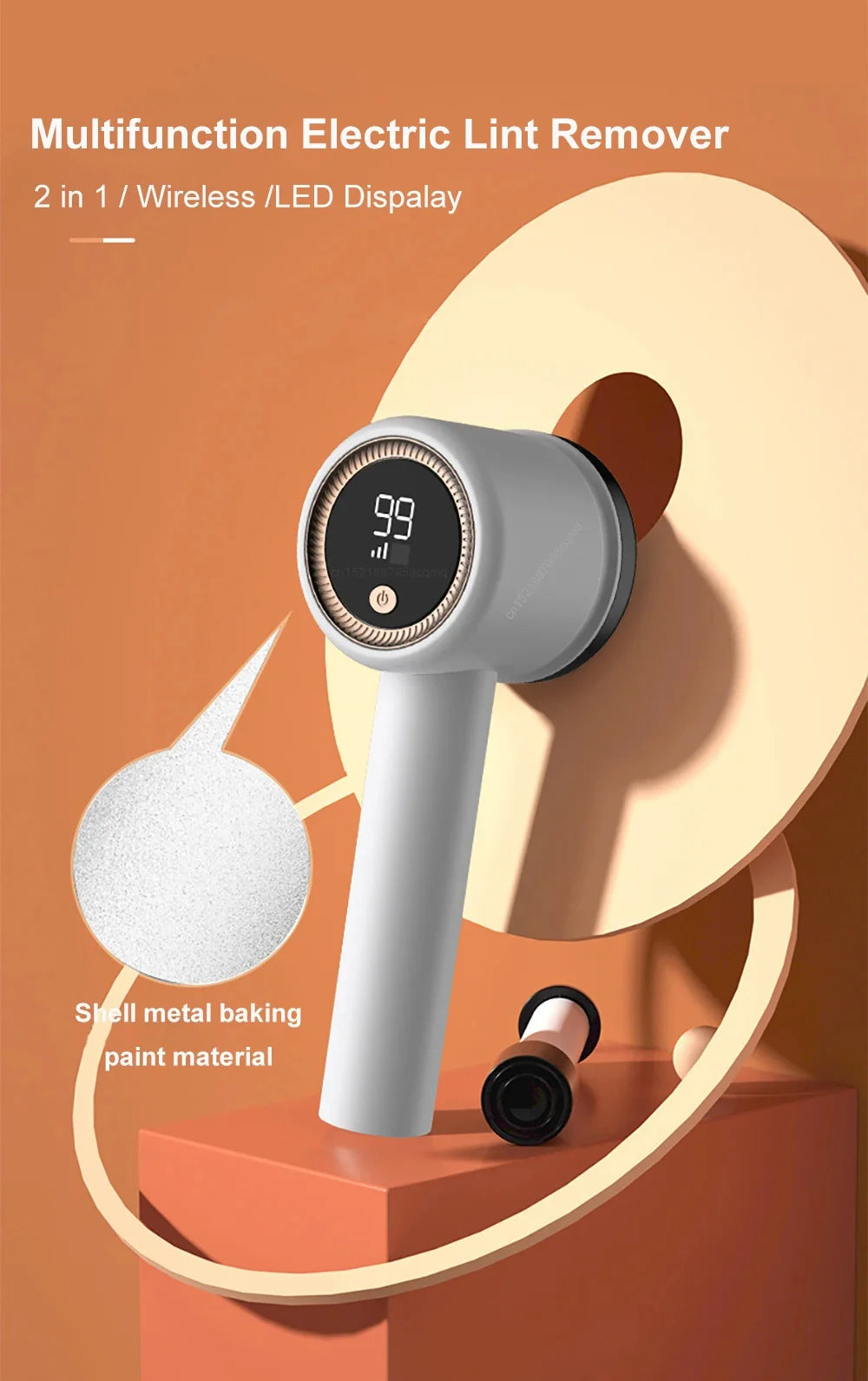 Lint Remover For Clothing Electric Pellet Fluff Sweater Fabric Shaver Fuzz Trimmers USB Rechargeable Home Supplies