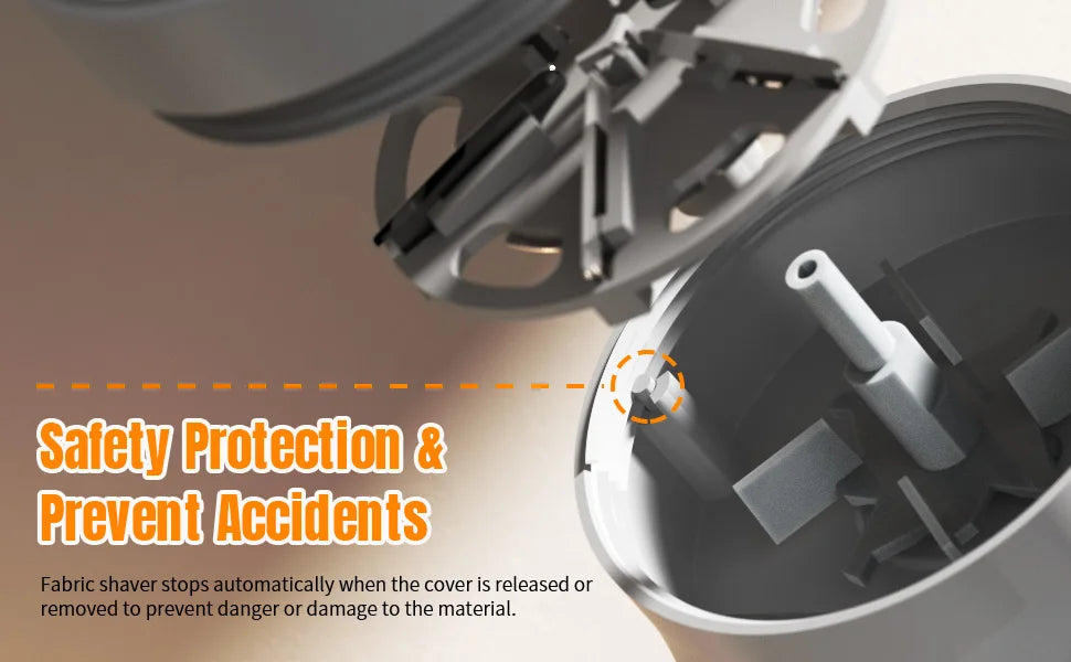 Lint Remover for Clothes with 2 Replaceable Blades Rechargeable Fabric Shaver 3-Speeds Electric Lint Shaver for Sweater