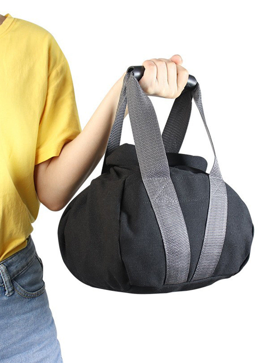 Black Portable Fitness Kettlebell Sandbag