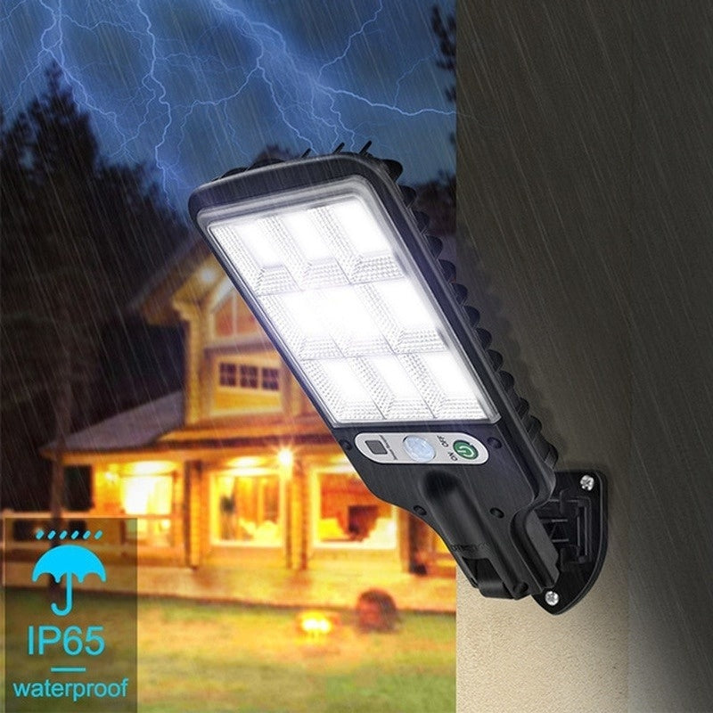 Solar LED Motion Sensor Wall Mount Light, Waterproof