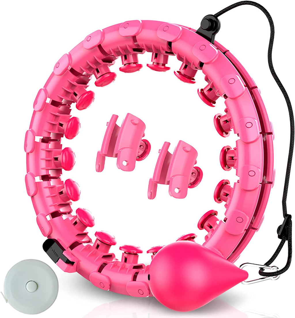 Hula Hoop, Adjustable, Massage Hoops, Abdominal Waist Exercise