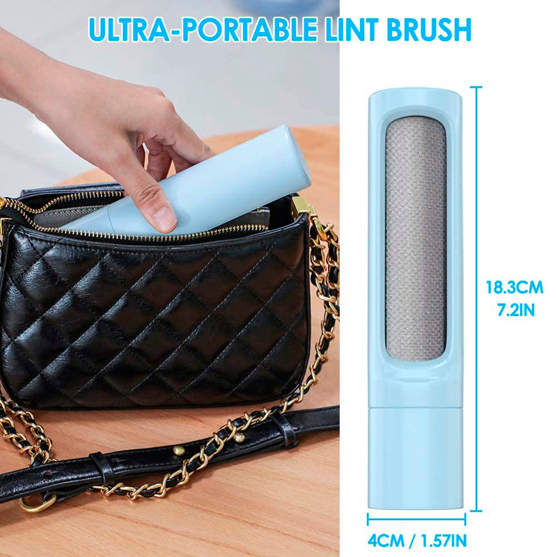 Reusable Pet Hair Remover Brush Lint Roller TWO-IN-ONE