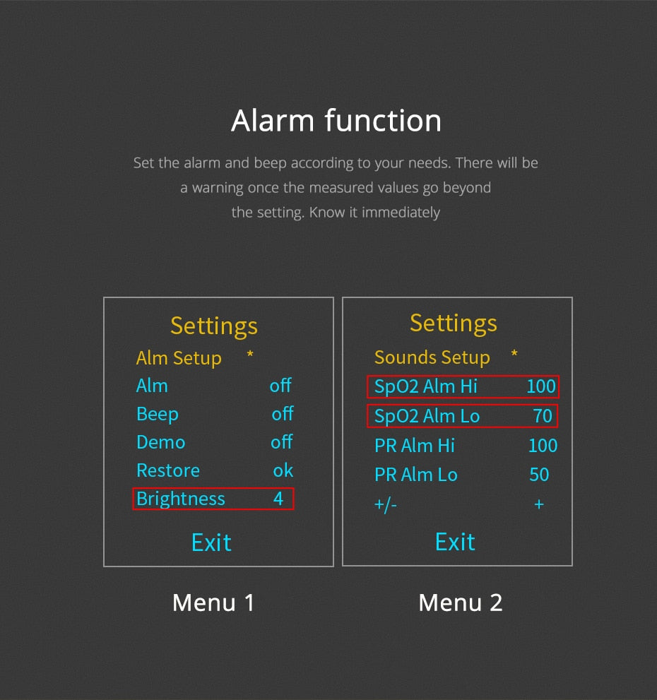 Portable Finger Pulse Oximeter blood oxygen Heart Rate Saturation Meter OLED