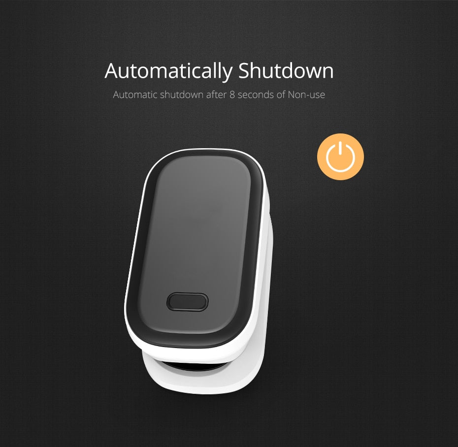 Portable Finger Pulse Oximeter blood oxygen Heart Rate Saturation Meter OLED