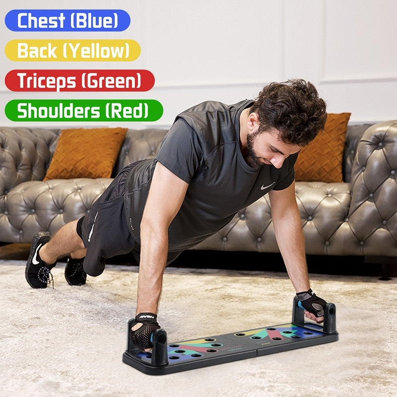 9 in 1 Push Up Home Equipment Gym Men Women