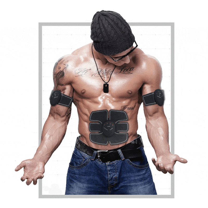 Muscle Stimulator Body Slimming Sticker Arm Hip Abdominal Exerciser Men and Women
