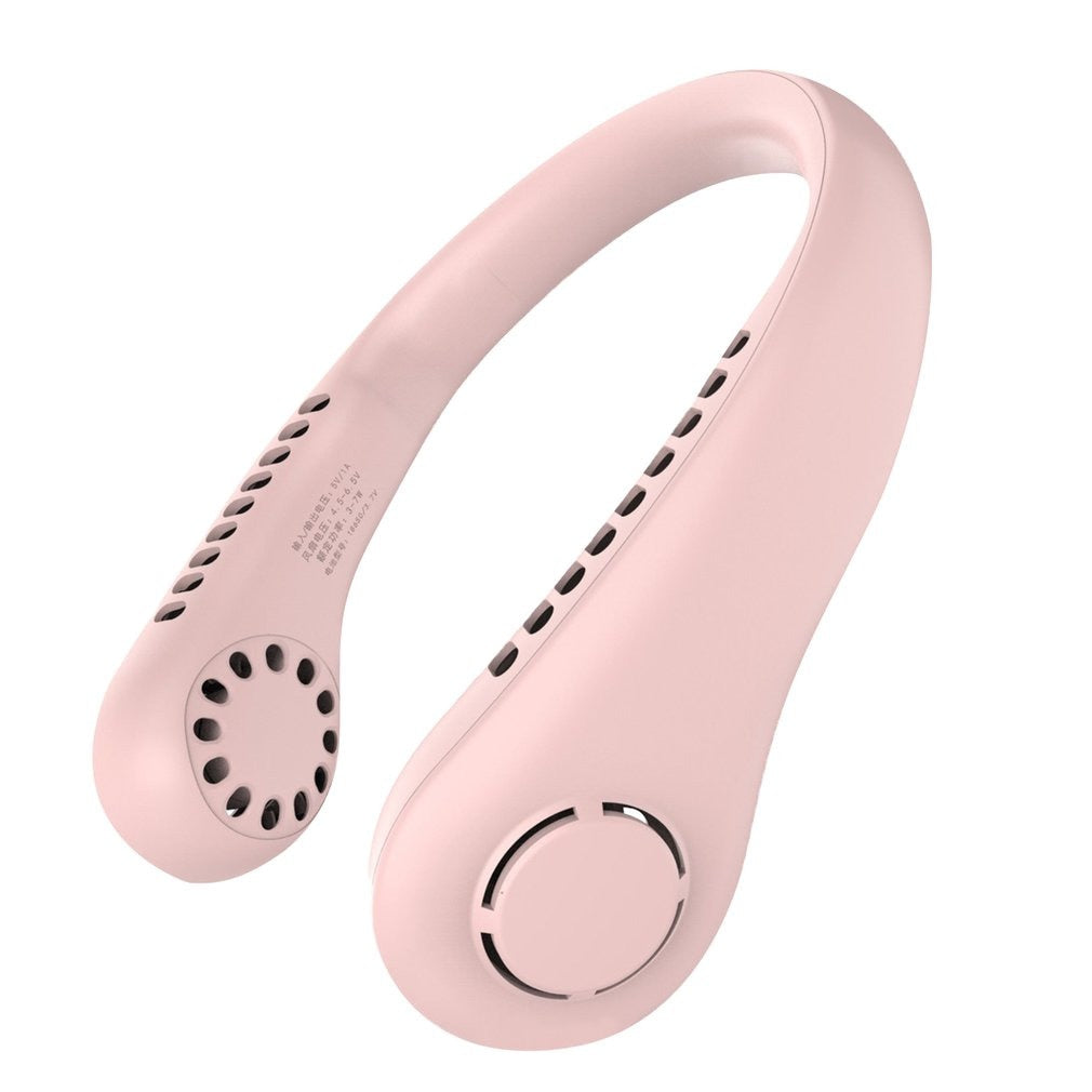 New Mini Neck Fan Portable Bladeless Hanging Neck Rechargeable 3000mAh