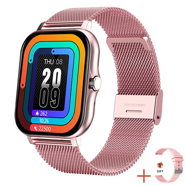 New Women Smart Watch Men Full Touch Split Screen Fitness Tracker Bluetooth Call Smart Clock Ladies Sport Smartwatch Women