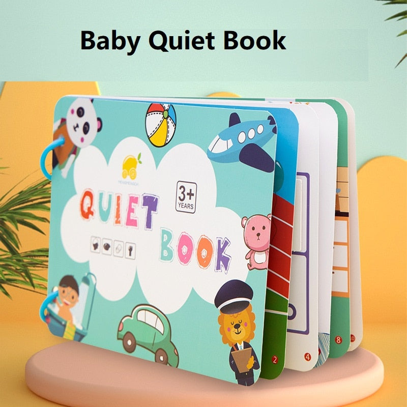 Montessori Toys for Baby Quiet Books Children First Busy Book Learning Education Toy