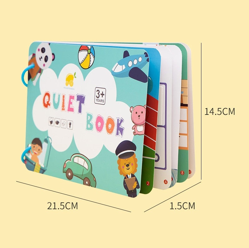 Montessori Toys for Baby Quiet Books Children First Busy Book Learning Education Toy