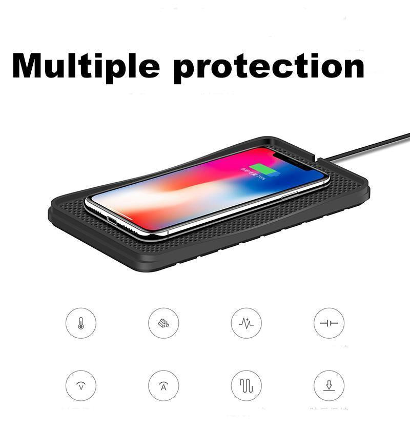 QI Wireless Car Charger, Fast Charging Pad