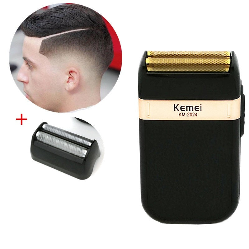 Kemei KM-2024 Rechargeable Shaver Electric Reciprocating Shaver Men's Strong Shaving Machine Barber Trimmer For Man