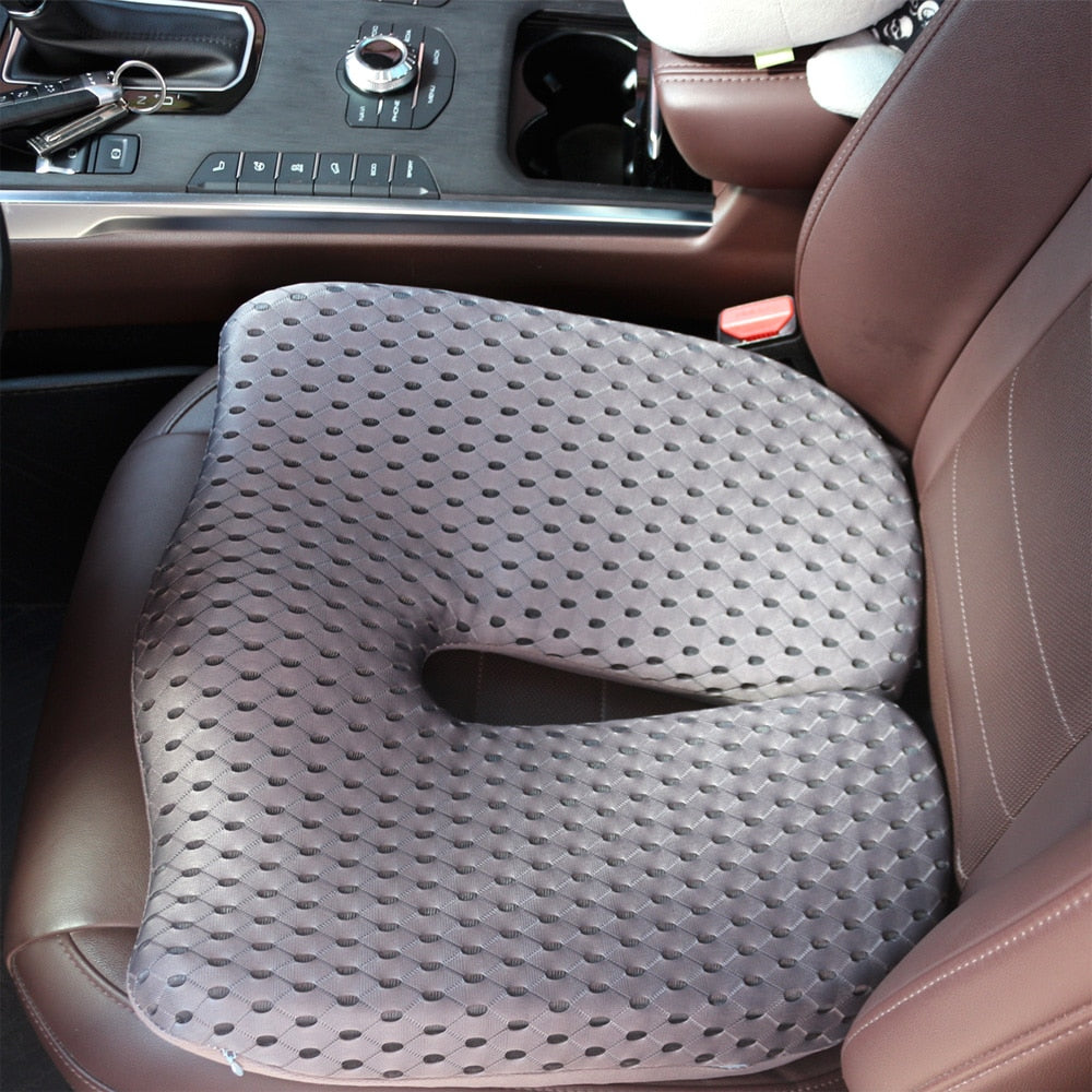 Non-Slip Memory Foam Seat Cushion For Back Pain
