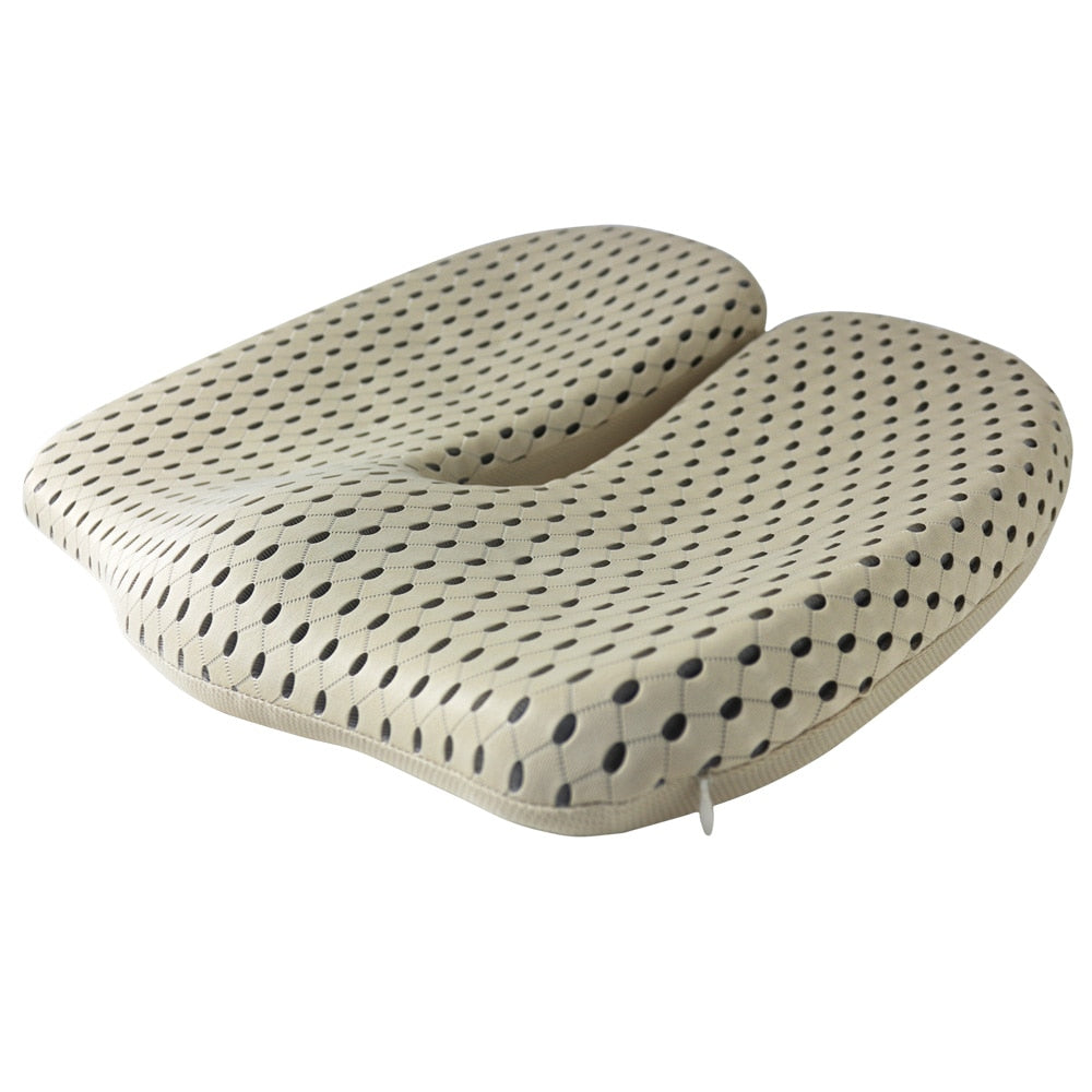 Non-Slip Memory Foam Seat Cushion For Back Pain
