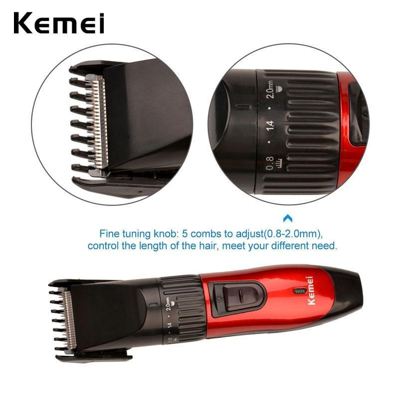 KEMEI Rechargeable Electric Hair Trimmer