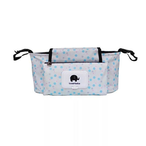 Baby Stroller Organizer Bag Mummy Diaper Bag Hook Baby Carriage Waterproof Large Capacity Stroller Accessories Travel Nappy