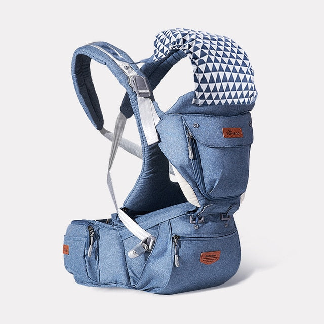 Ergonomic Baby Carrier Baby Kangaroo Child Hip Seat Tool Baby Holder Sling Wrap Backpacks Baby Travel Activity Gear