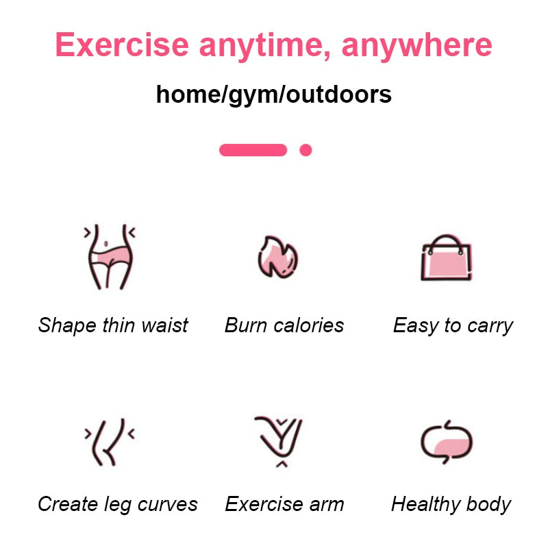 Hula Hoop, Adjustable, Massage Hoops, Abdominal Waist Exercise