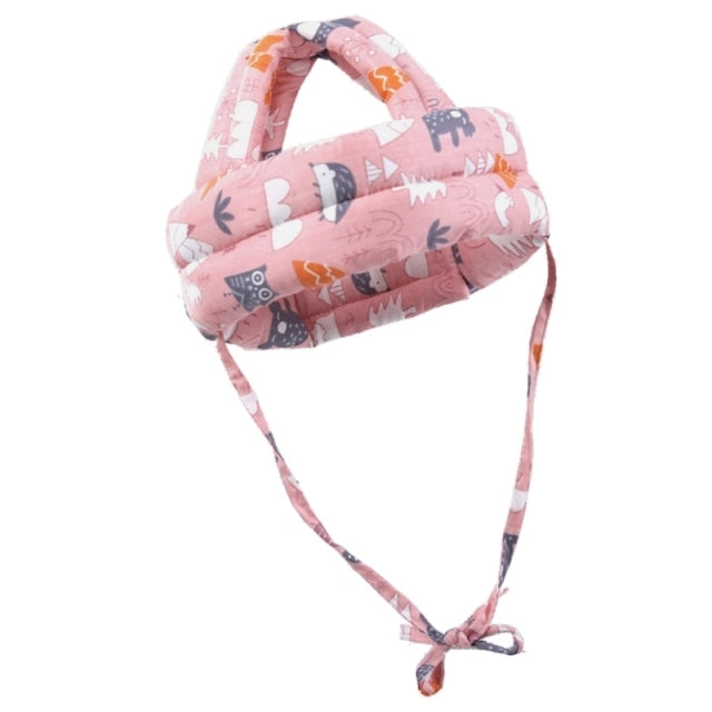Baby Toddler Cap Anti-collision Protective Hat Baby Safety Helmet Soft Comfortable Head Security & Protection - Adjustab