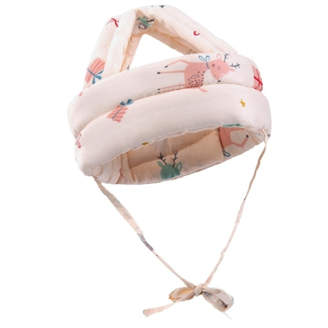 Baby Toddler Cap Anti-collision Protective Hat Baby Safety Helmet Soft Comfortable Head Security & Protection - Adjustab